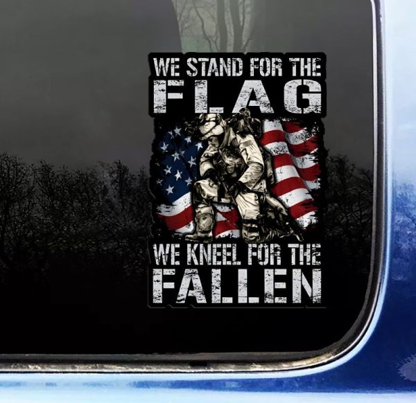 Veteran Stickers - We Stand For Online