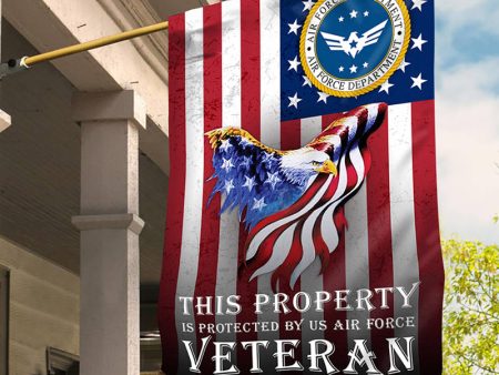 Veteran Flag - Protected Air Force For Cheap