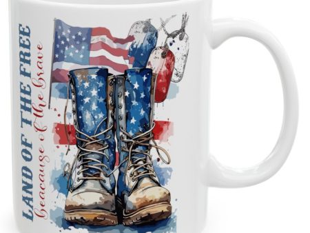 Veteran Mug - Land Of The Free Online Sale