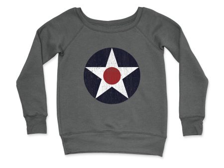 WWII Roundel Women s CrewNeck Online now