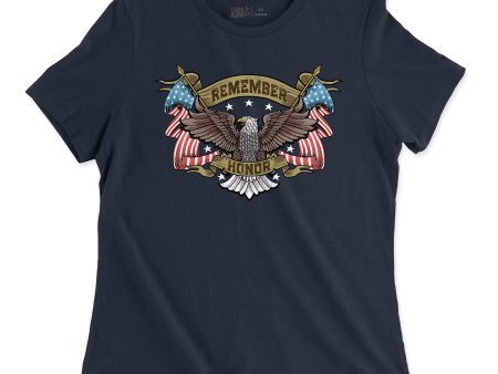 Eagle of Honor Women s T-Shirt For Discount