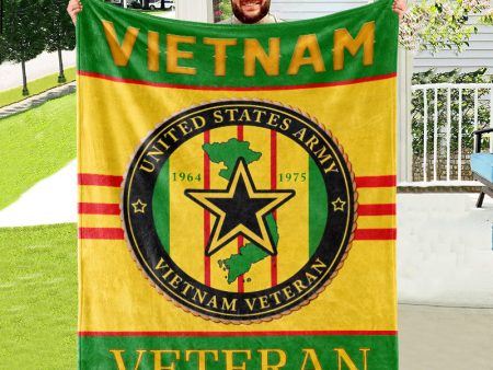 Veteran blanket - Proud of American Forces Vietnam veteran Cheap