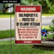 Veteran Flag - Warning Army Sale