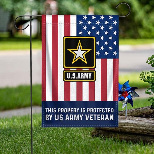 Veteran Flag - This propery is protected Army Online