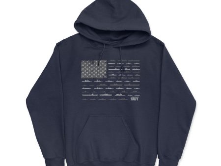 The Fleet Flag Men s Heavy Blend Hooded Online