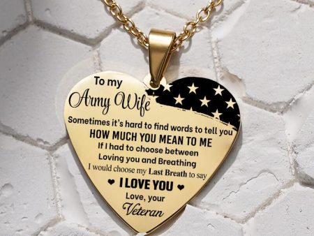 Heart Pendant from a man for a woman - How much you mean to me Hot on Sale