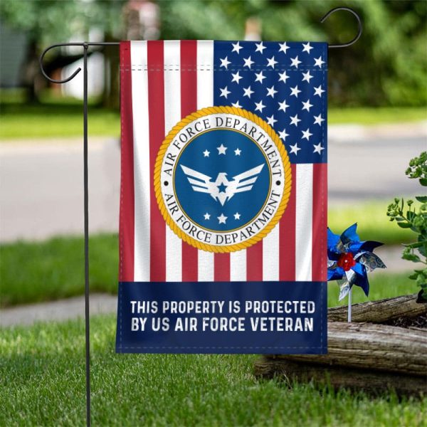 Veteran Flag - This propery is protected Air Force Online now