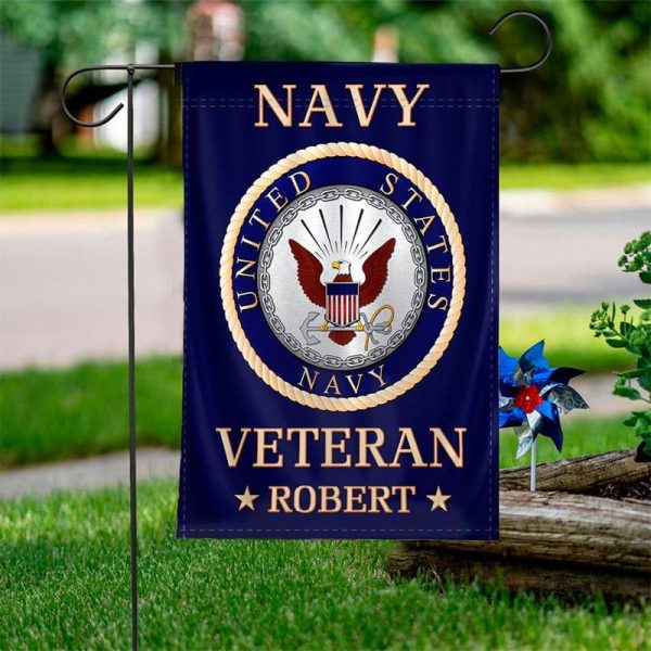 Veteran Flag - Proud of American Forces Navy Fashion