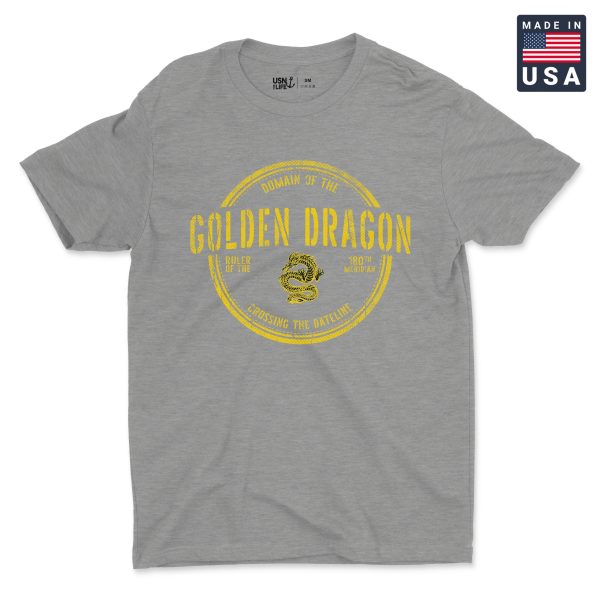 Vintage Golden Dragon T-Shirt Online Sale