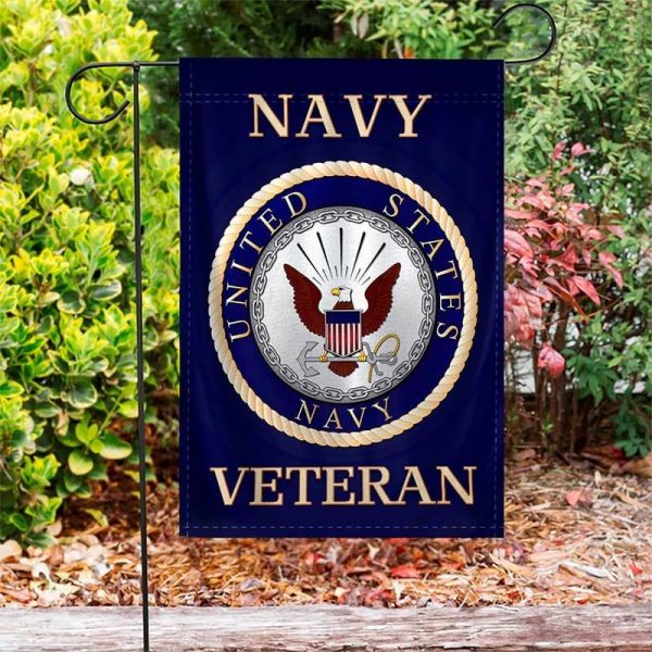 Veteran Flag - Proud of American Forces Navy Fashion