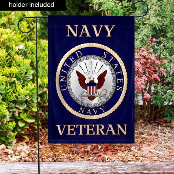 Veteran Flag - Proud of American Forces Navy Fashion