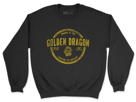 Vintage Golden Dragon Men s Midweight Sweatshirt Online