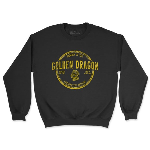 Vintage Golden Dragon Men s Midweight Sweatshirt Online