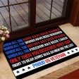 Veteran door mat with your name - Proud US Veteran Online Sale