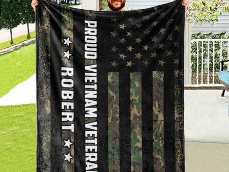 Veteran blanket - Proud Veteran Vietnam veteran For Cheap