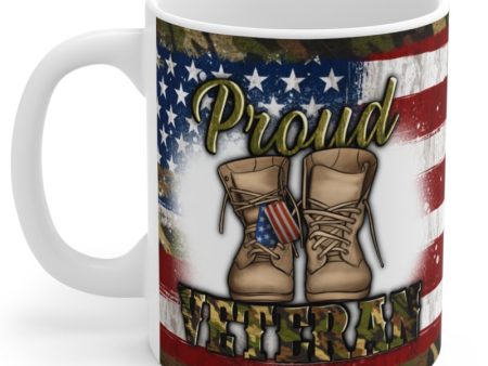 Veteran Mug - Proud Veteran on Sale