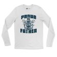 Proud to be a Navy Father Men s Long Sleeve Online now