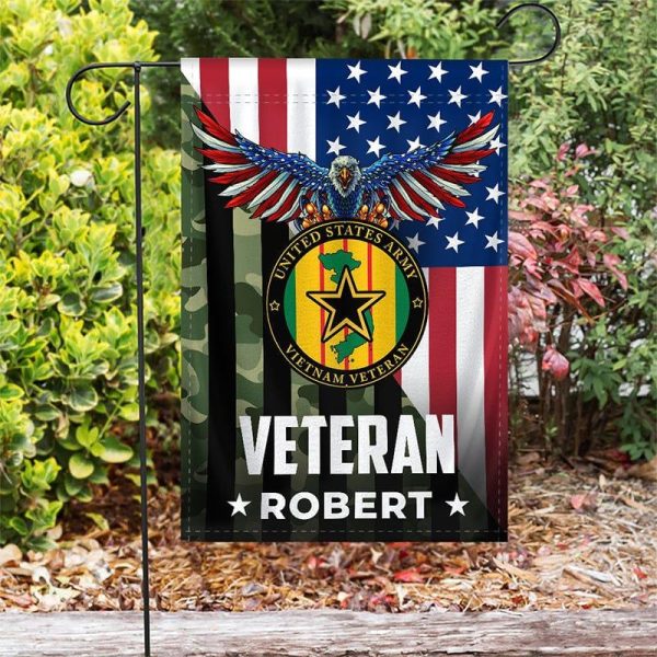 Veteran Flag - I served for freedom Vietnam veteran Fashion