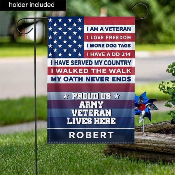 Veteran Flag - I love Freedom Army Online now