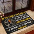 Veteran door mat with your name - Unbroken Veteran Cheap