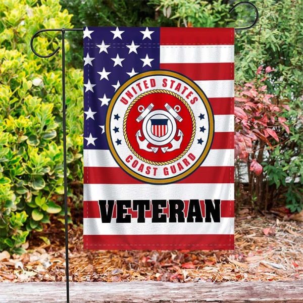 Veteran Flag - American forces Coast guard Hot on Sale