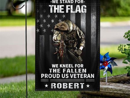 Veteran Flag - We stand for the flag Online Sale