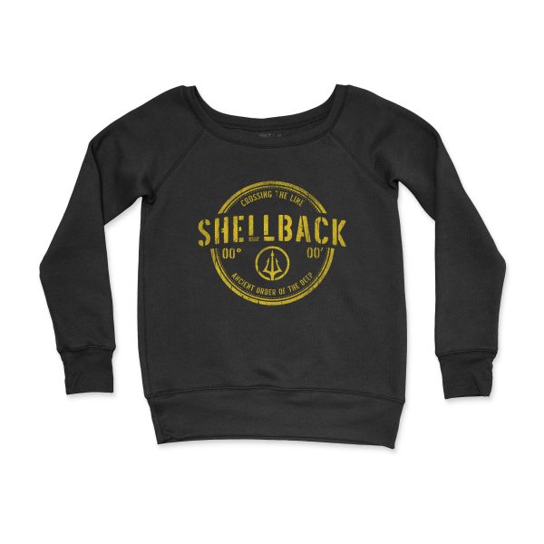 Vintage Shellback Women s CrewNeck Hot on Sale