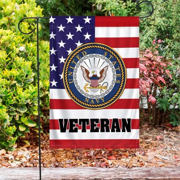 Veteran Flag - American forces Navy Supply