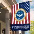 Veteran Flag - This propery is protected Air Force Online now