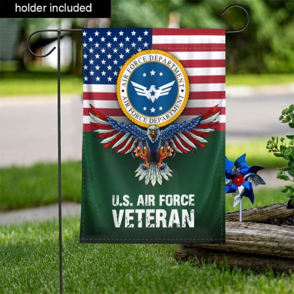 Veteran Flag - The Steady Eagle Air Force Fashion