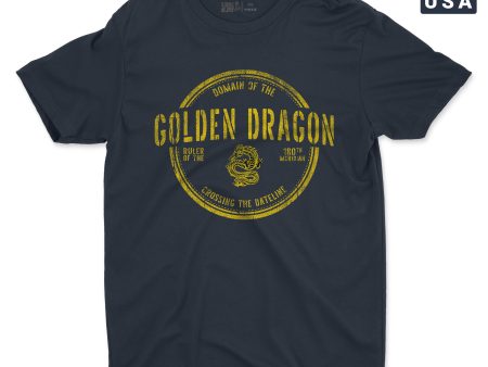 Vintage Golden Dragon T-Shirt Online Sale