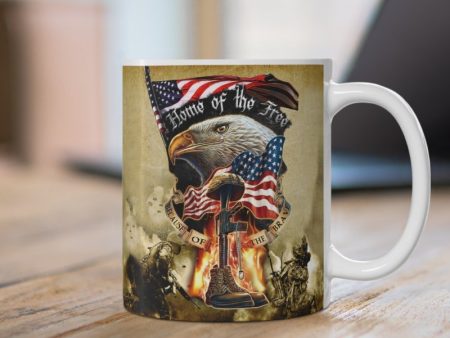 Veteran Mug - Home Of The Free Discount