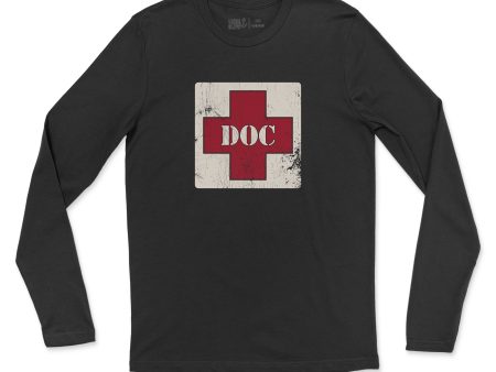 Vintage DOC Men s Fine Jersey Long Sleeve Tee on Sale