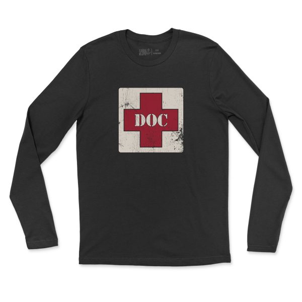 Vintage DOC Men s Fine Jersey Long Sleeve Tee on Sale