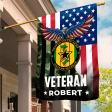 Veteran Flag - I served for freedom Vietnam veteran Fashion