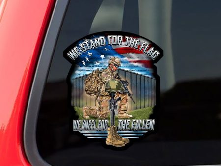 Veteran Stickers - We Kneel For Supply