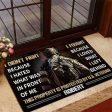 Veteran door mat with your name - Glory to Veteran Online now