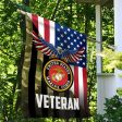 Veteran Flag - I served for freedom Marine Corps Online Sale