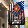 Veteran Flag - The eagle protects the house Marine Corps Fashion