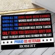 Veteran door mat with your name - Proud US Veteran Online Sale