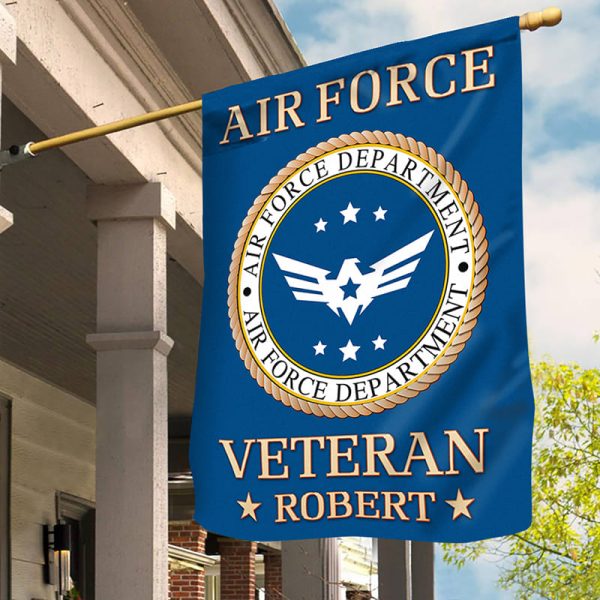 Veteran Flag - Proud of American Forces Air Force Online now